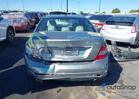 2009 Mercedes-Benz C 300 Luxury 4Matic/Sport 4Matic from USA, damaged, VIN WDDGF81X59F227384